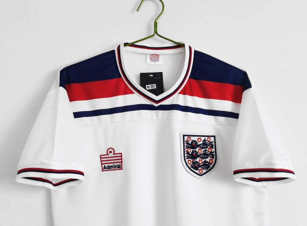 Maillot Rétro Angleterre 1982 Domicile