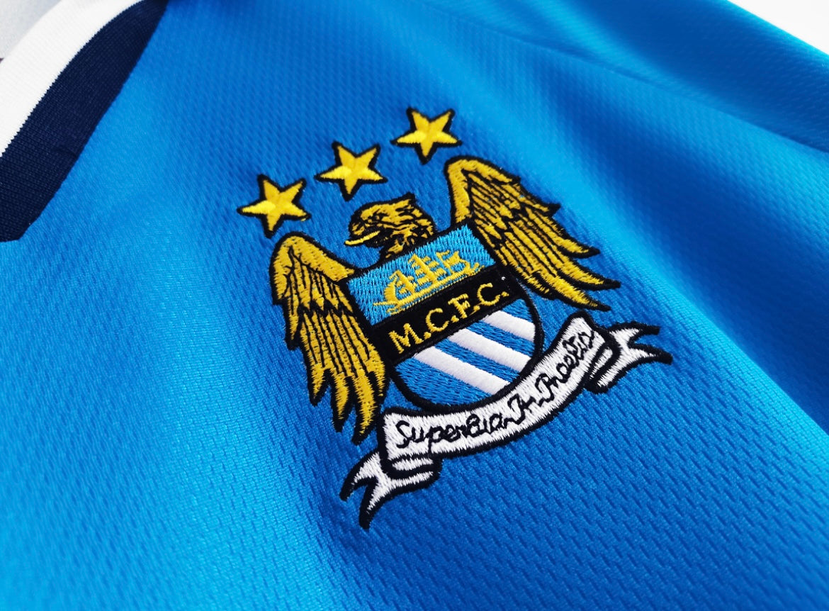 Maillot Rétro Manchester City 1997-98 Domicile