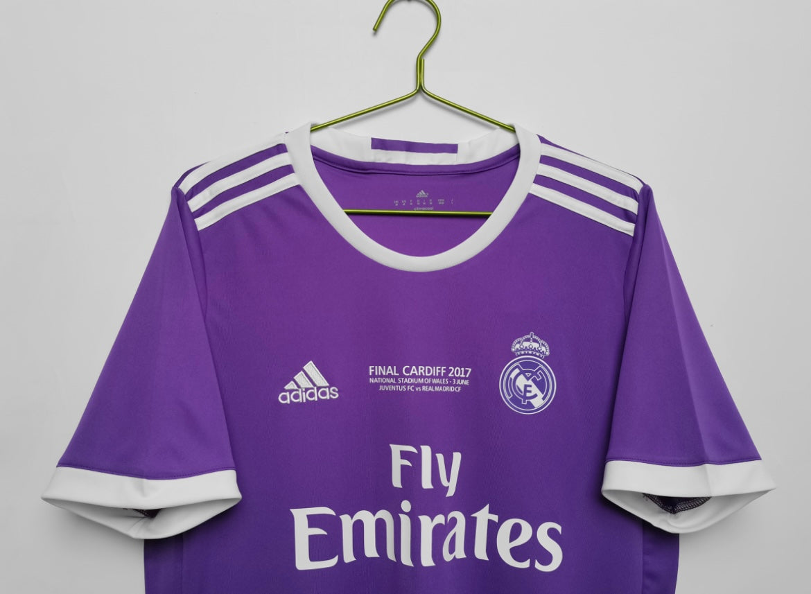 Maillot Rétro Real Madrid 2016-17 Extérieur