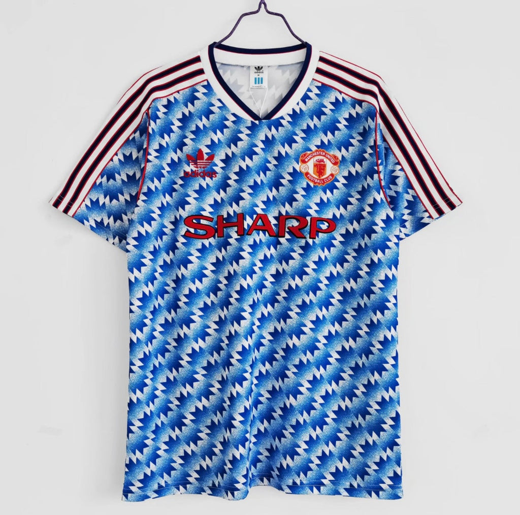 Maillot Rétro Manchester United 1991-92 Extérieur