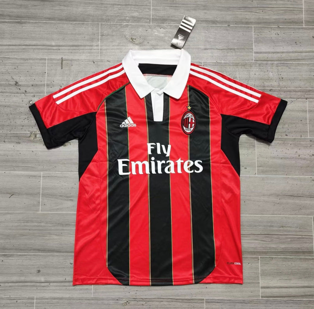 Maillot Rétro AC Milan 2012-13 Domicile