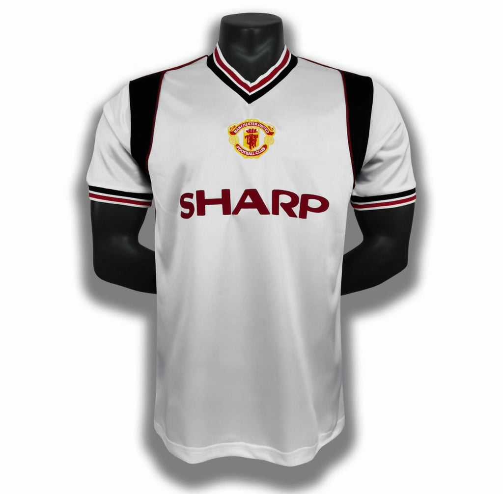 Maillot Rétro Manchester United 1985-86 Extérieur