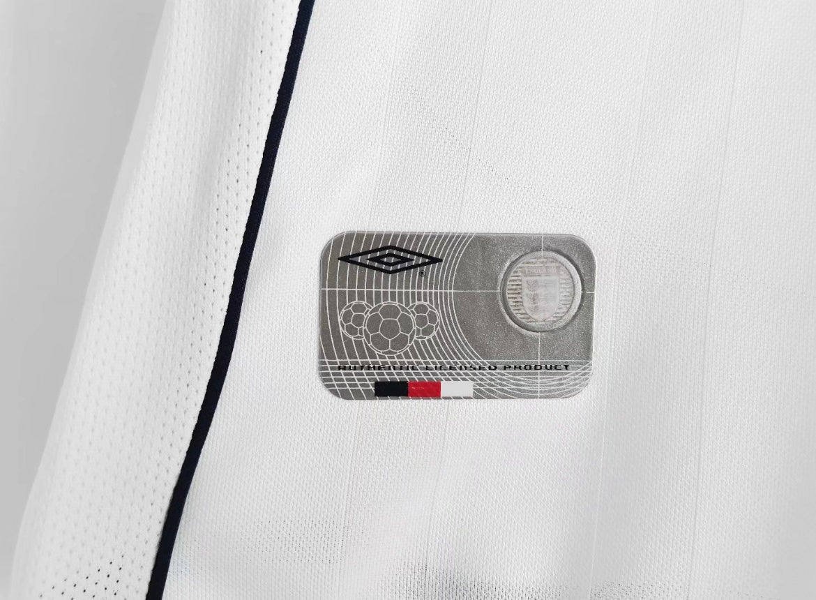 Maillot Rétro Angleterre 2002 Domicile