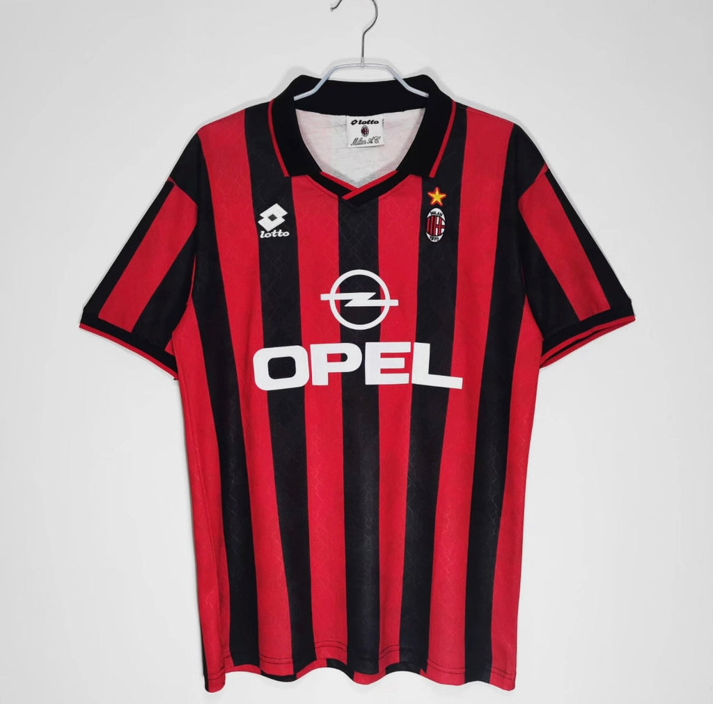 Maillot Rétro AC Milan 1995-96 Domicile