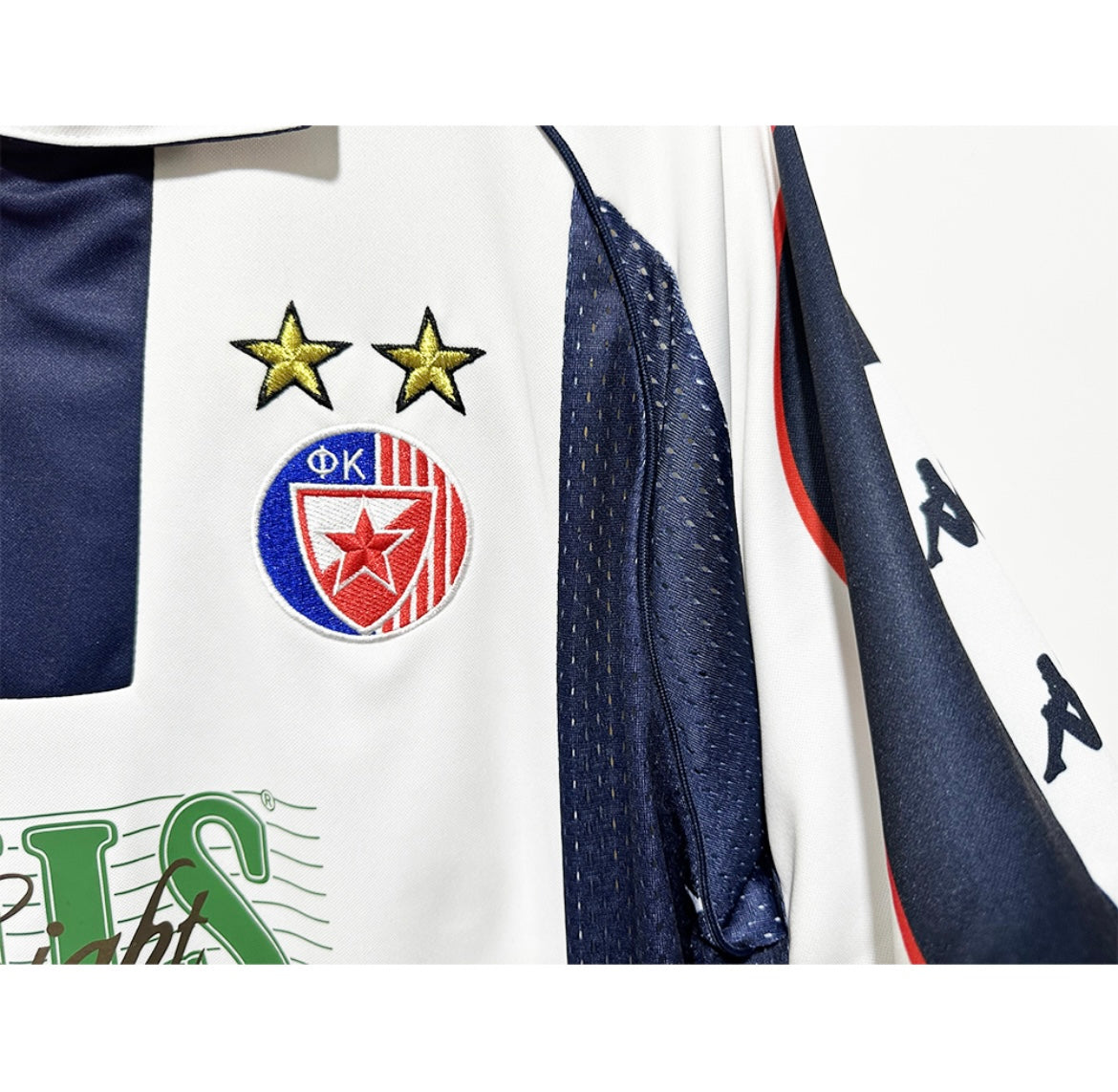 Maillot Rétro Étoile Rouge de Belgrade 1999-00 Extérieur