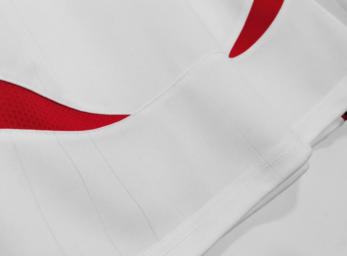 Maillot Rétro AC Milan 2006-07 Extérieur Manches Longues