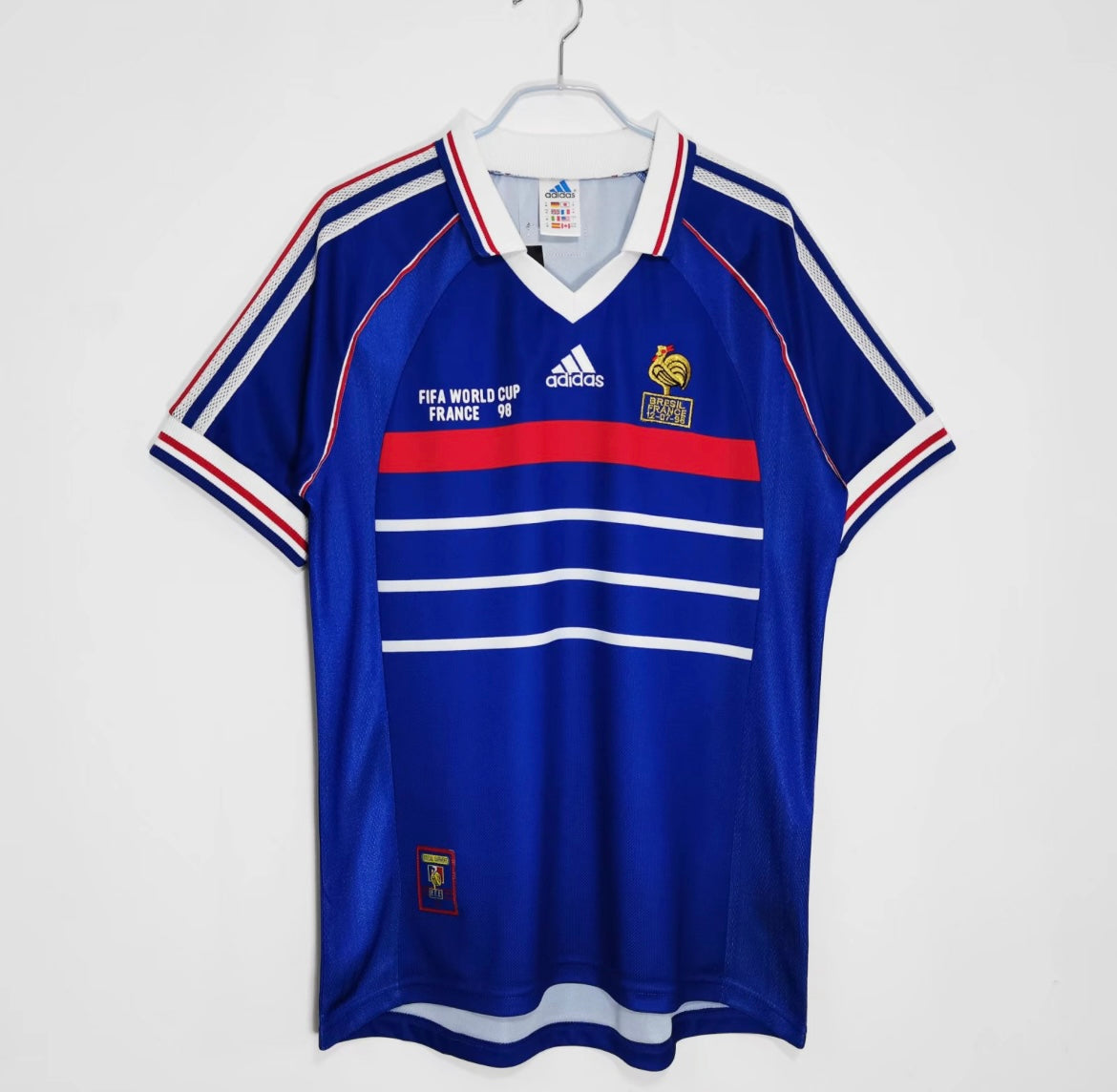 Maillot Rétro France 1998 Domicile