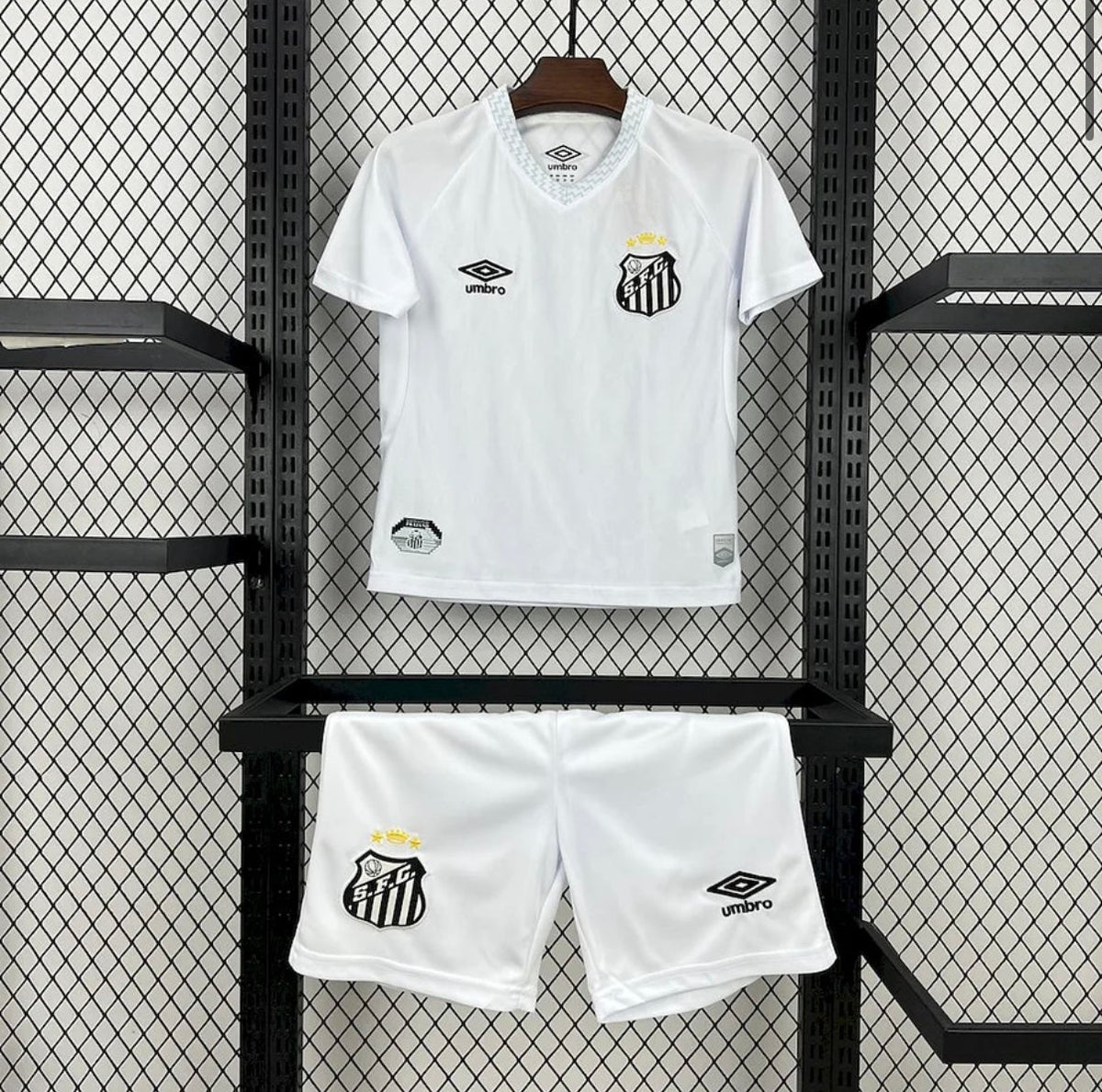 Kit Enfant Santos 2025-26 Extérieur