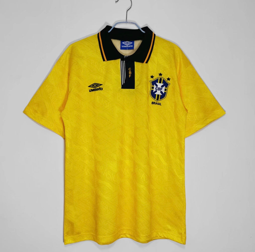 Maillot Rétro Brésil 1992 Domicile