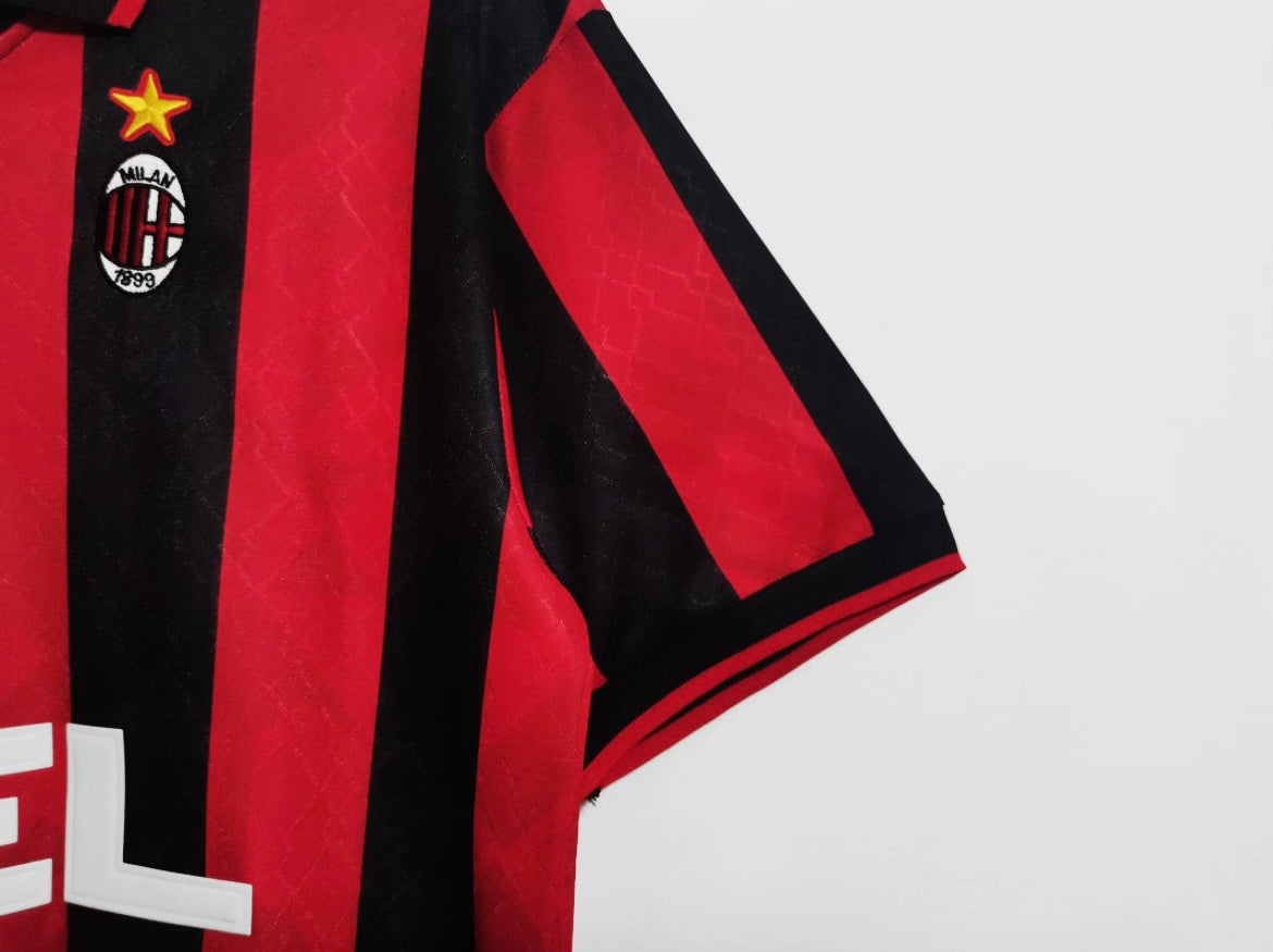 Maillot Rétro AC Milan 1995-96 Domicile