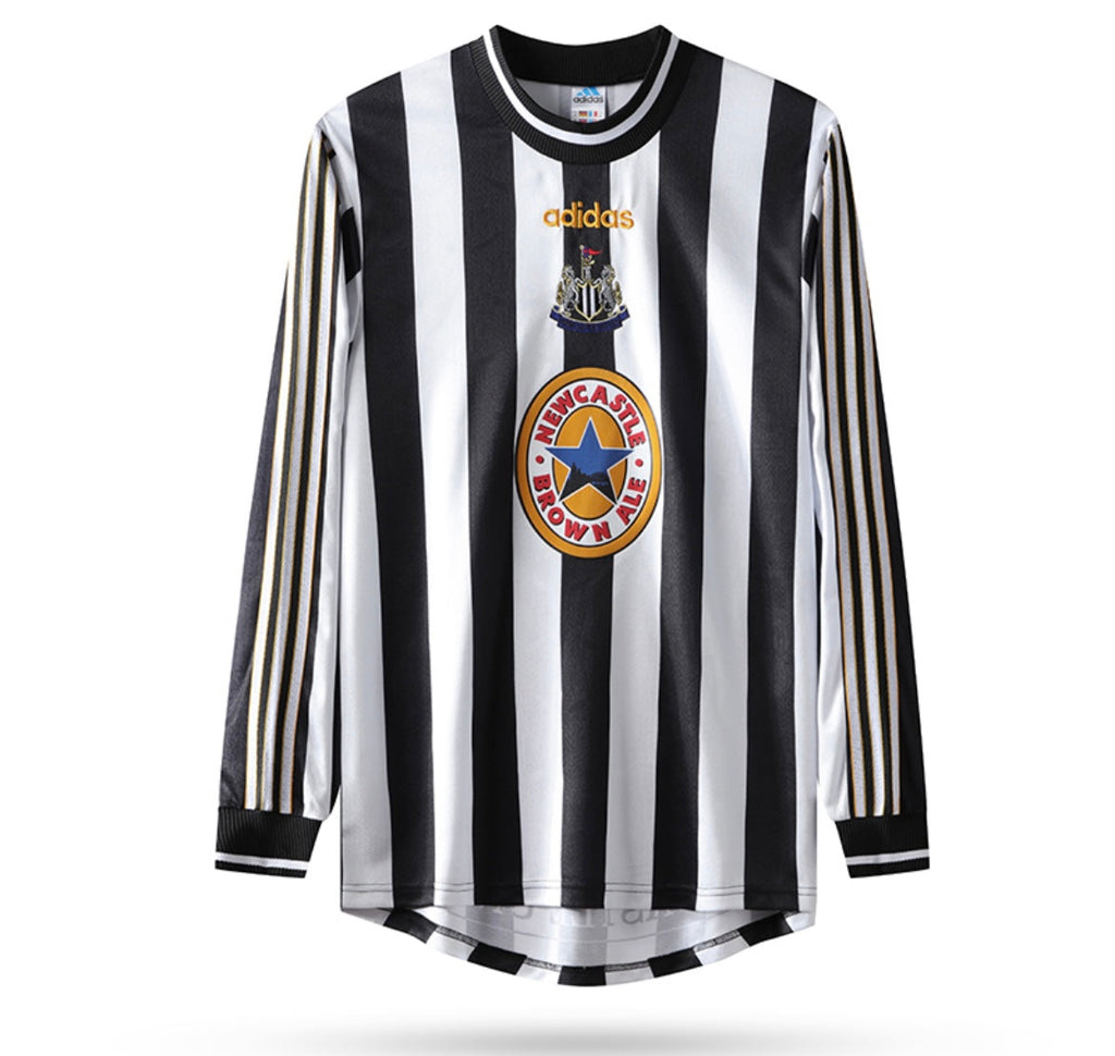 Maillot Rétro Newcastle 1997-98 Domicile Manches Longues