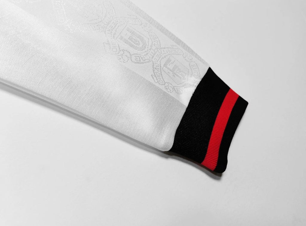 Maillot Rétro Manchester United 1998-99 Extérieur Manches Longues
