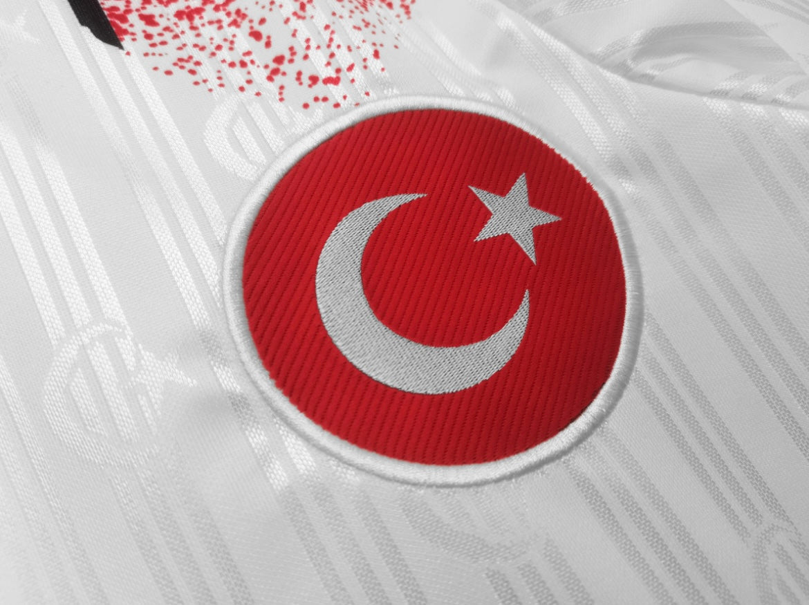 Maillot Rétro Turquie 1990 Extérieur