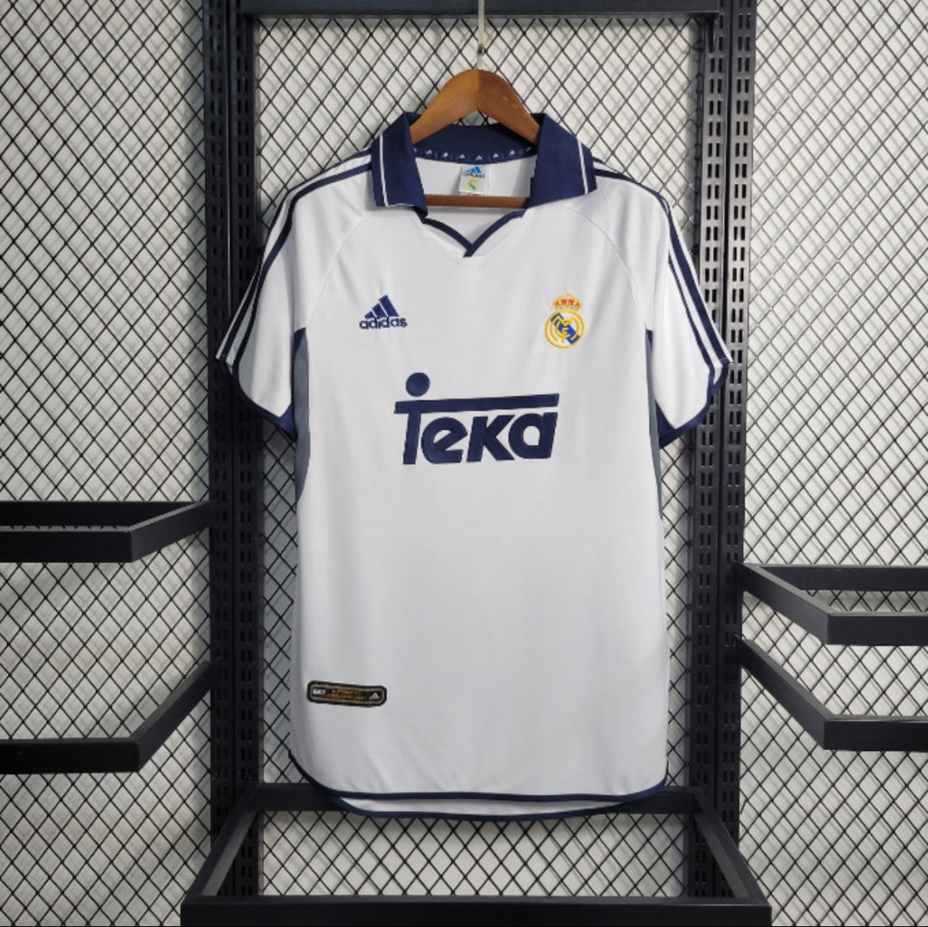 Maillot Rétro Real Madrid 2000-01 Domicile