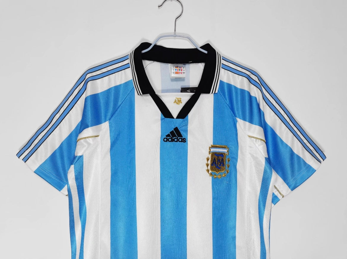 Maillot Rétro Argentine 1998 Domicile