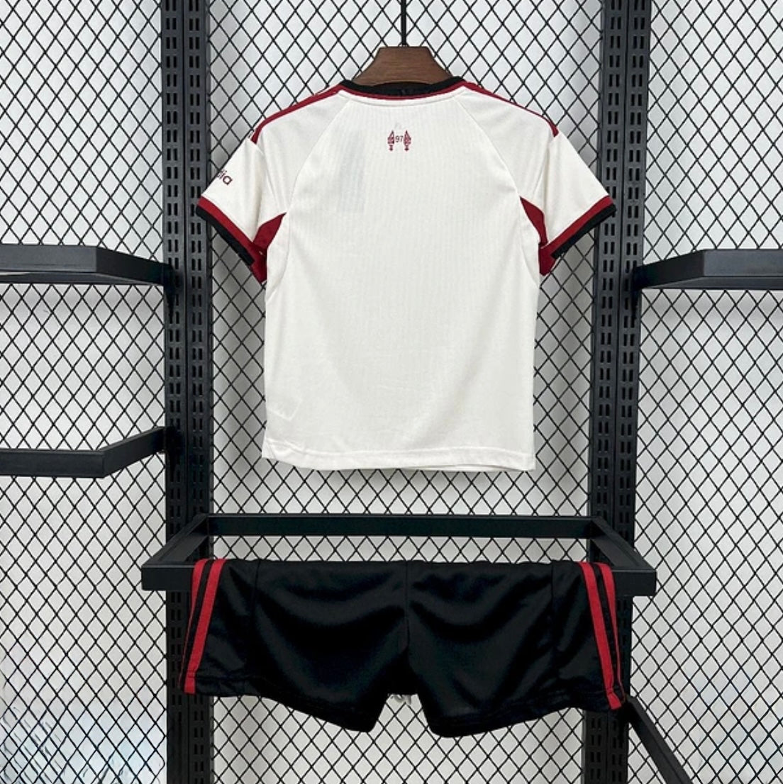 Kit Enfant Liverpool 2025-26 Extérieur