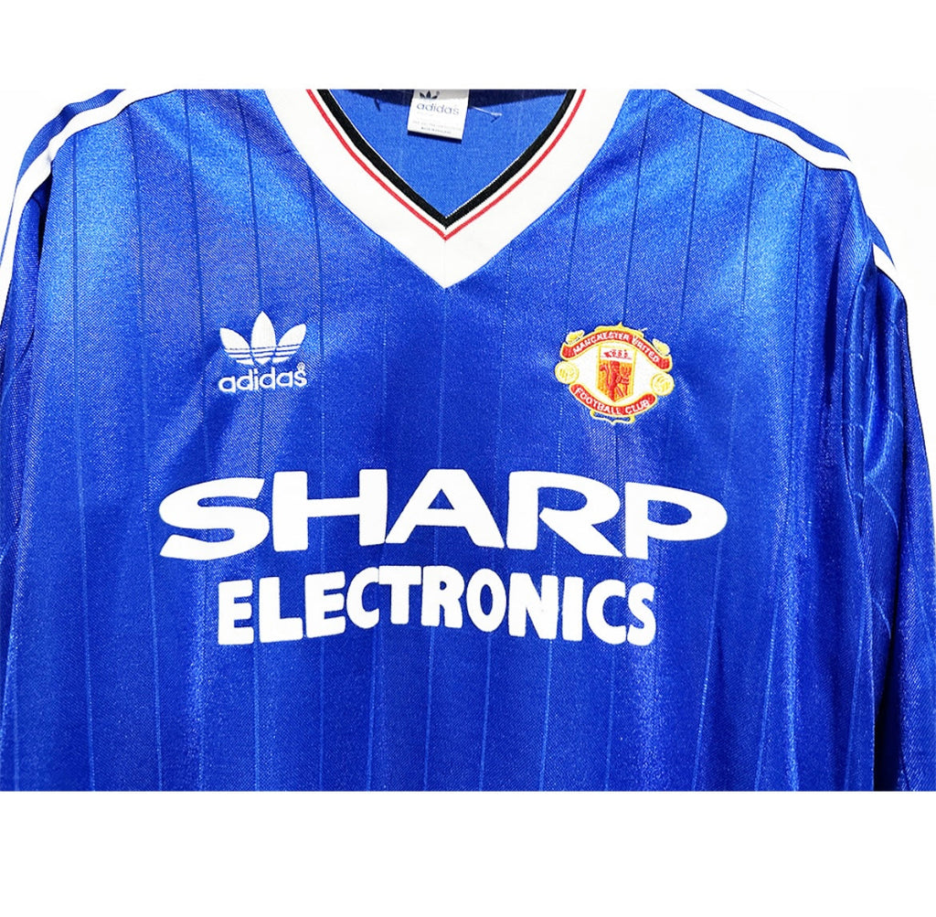 Maillot Rétro Manchester United 1982-83 Third Manches Longues
