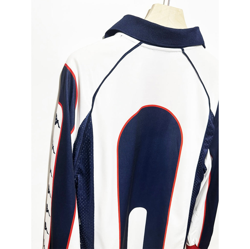 Maillot Rétro Étoile Rouge de Belgrade 1999-00 Extérieur Manches Longues