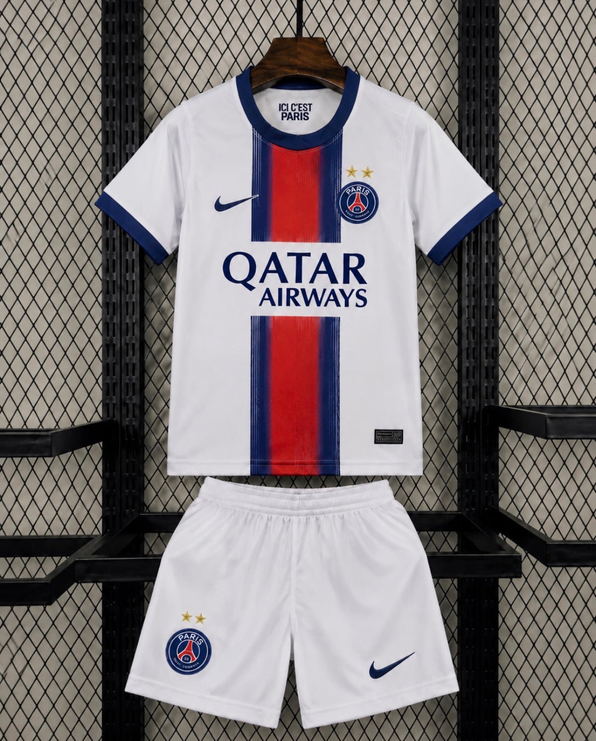 Kit Enfant Paris SG 2026-27 Extérieur 2 Étoiles