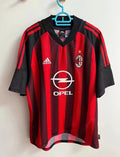 Maillot Rétro AC Milan 2002-03 Domicile