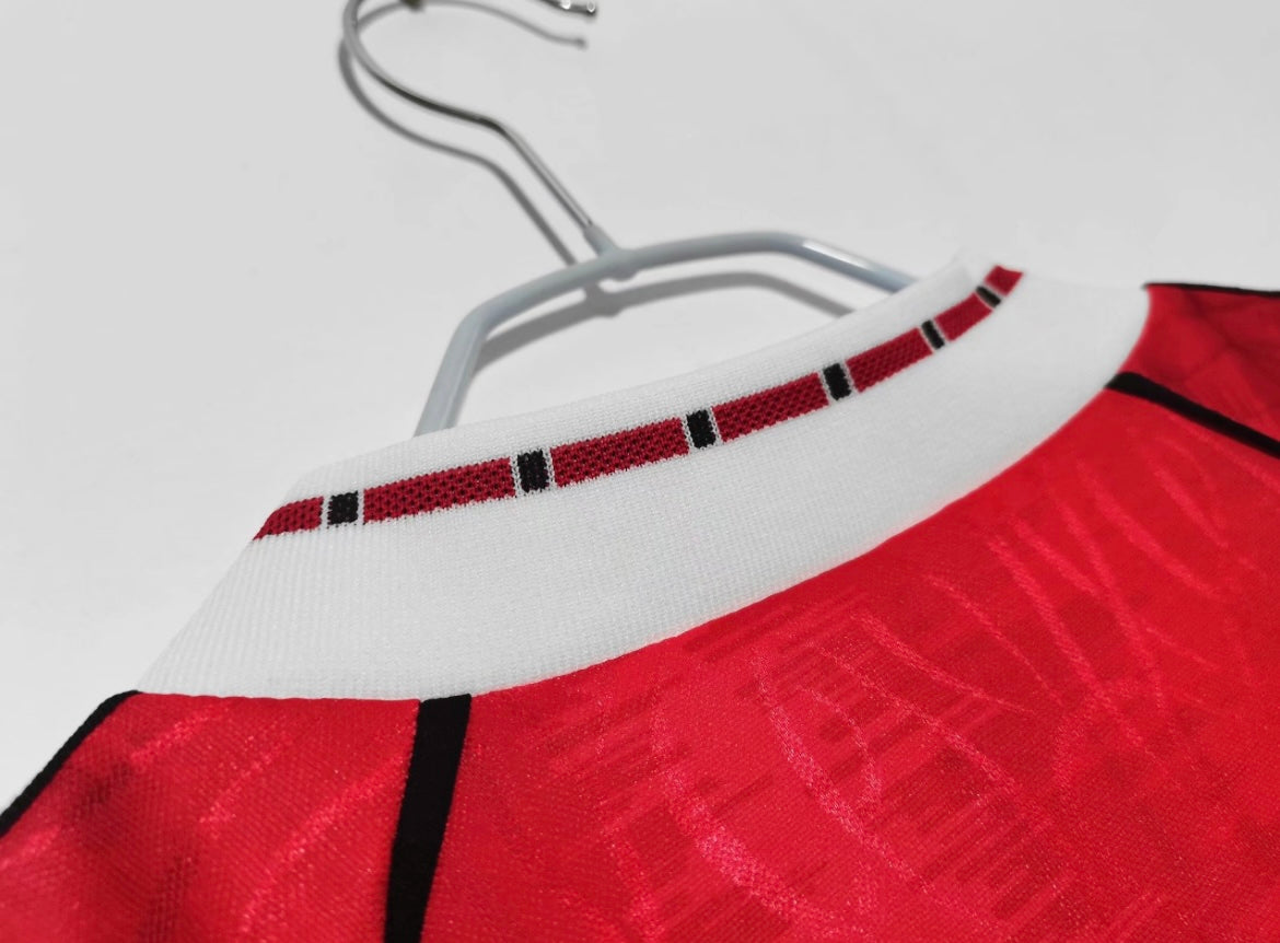 Maillot Rétro Manchester United 1991-92 Domicile