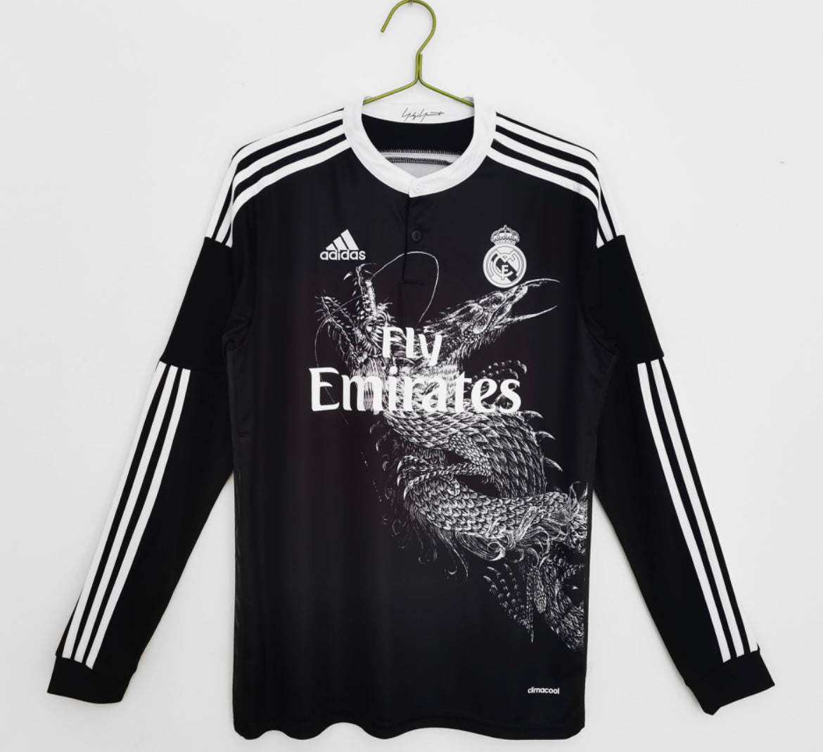 Maillot Rétro Real Madrid 2014-15 Third Manches Longues