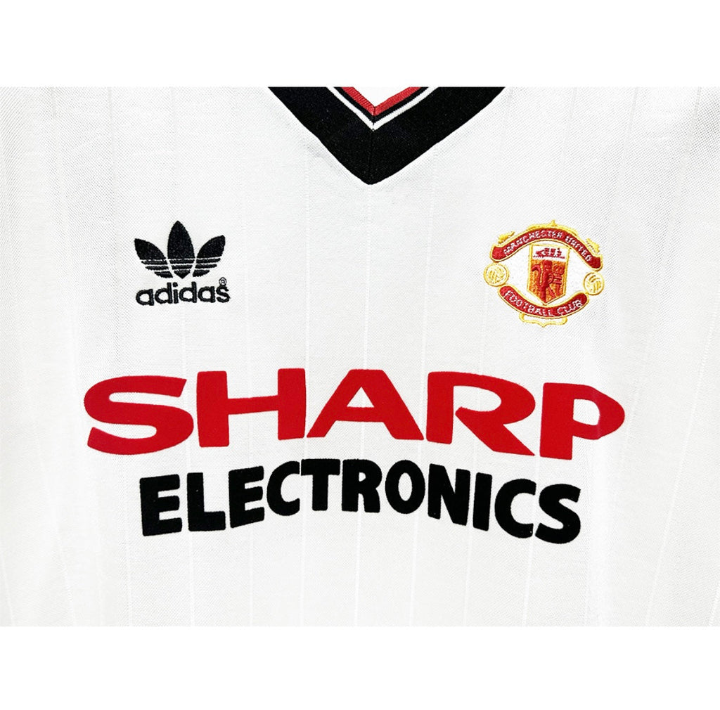 Maillot Rétro Manchester United 1982-83 Extérieur Manches Longues