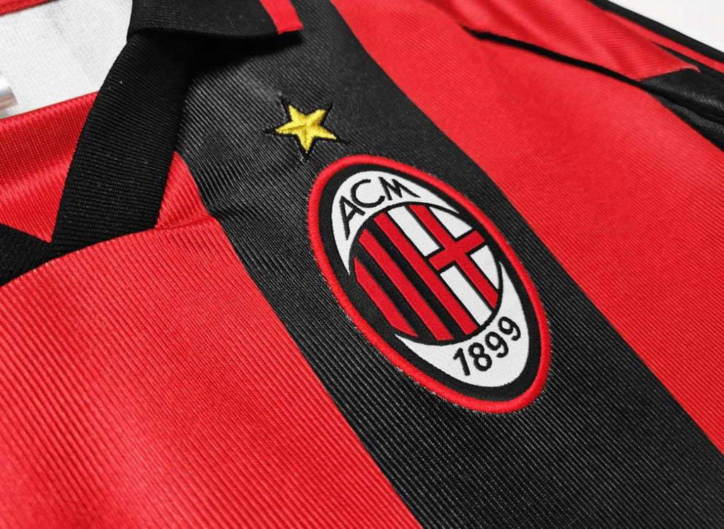 Maillot Rétro AC Milan 1998-99 Domicile