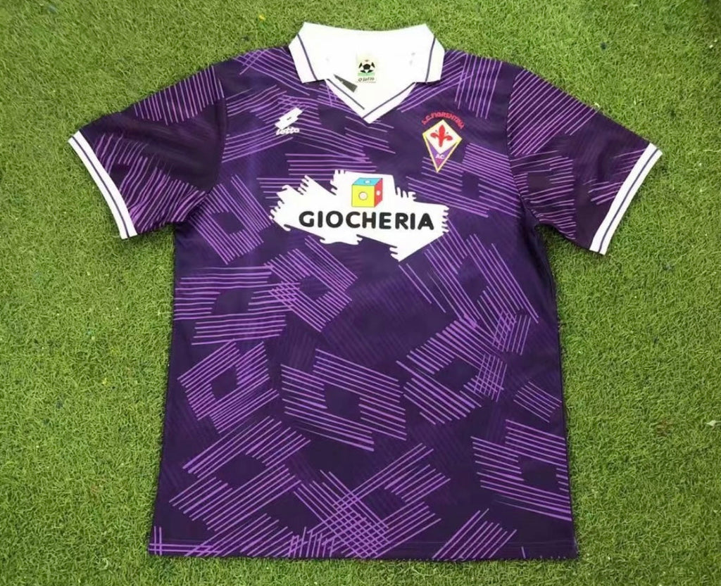 Maillot Rétro Fiorentina 1991-92 Domicile