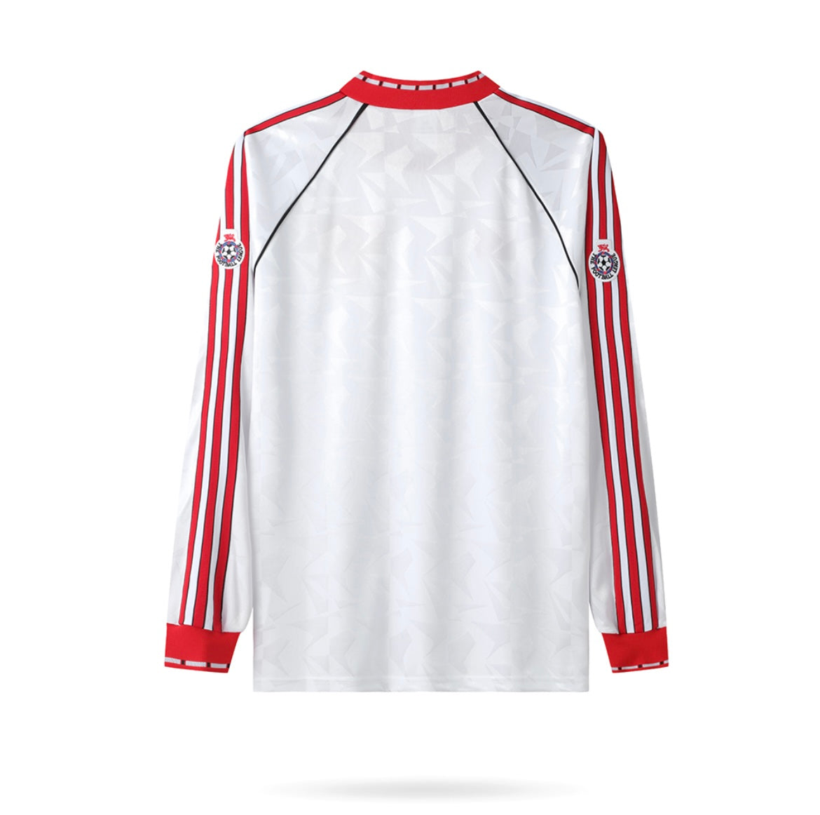 Maillot Rétro Manchester United 1990-91 Extérieur Manches Longues