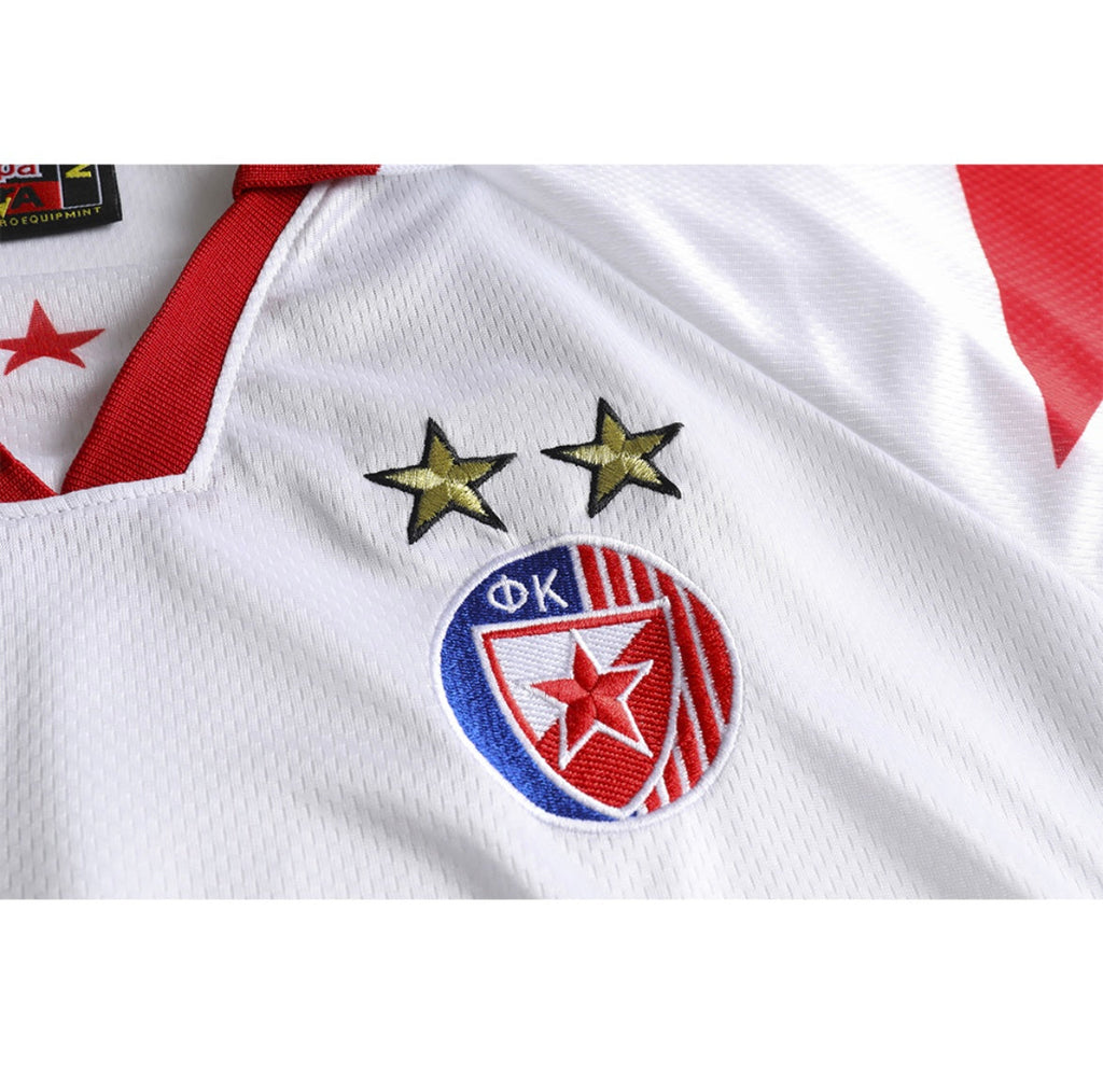Maillot Rétro Étoile Rouge de Belgrade 1995-96 Extérieur