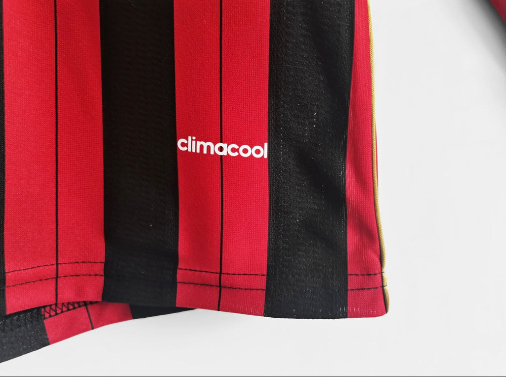 Maillot Rétro AC Milan 2013-14 Domicile Manches Longues