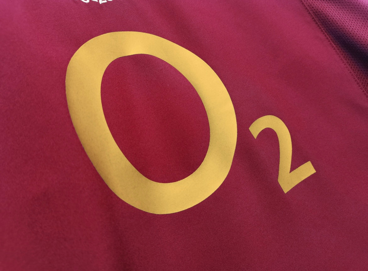 Maillot Rétro Arsenal 2005-06 Domicile Manches Longues