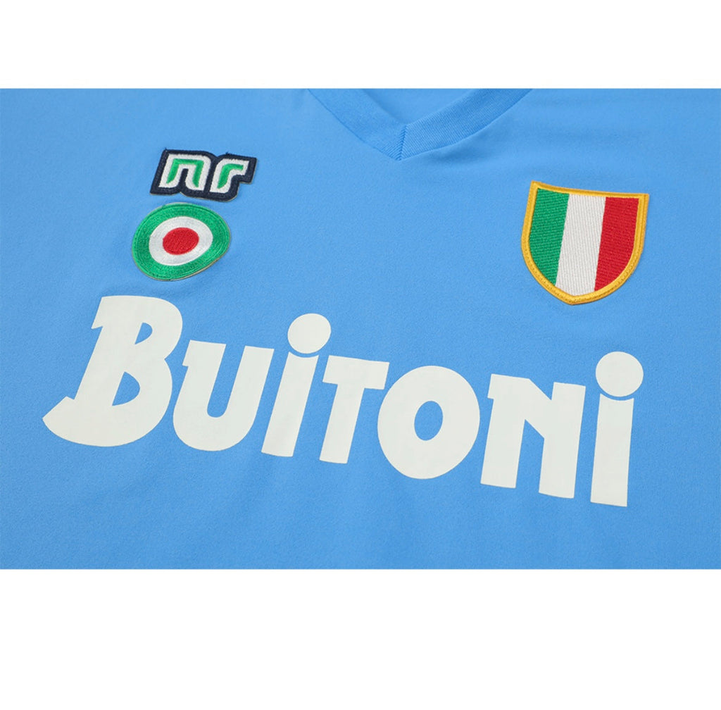 Maillot Rétro Naples 1987-88 Domicile