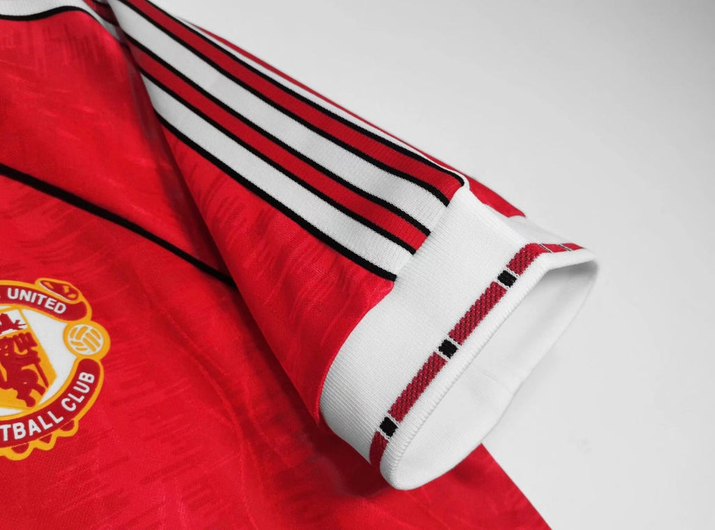 Maillot Rétro Manchester United 1991-92 Domicile