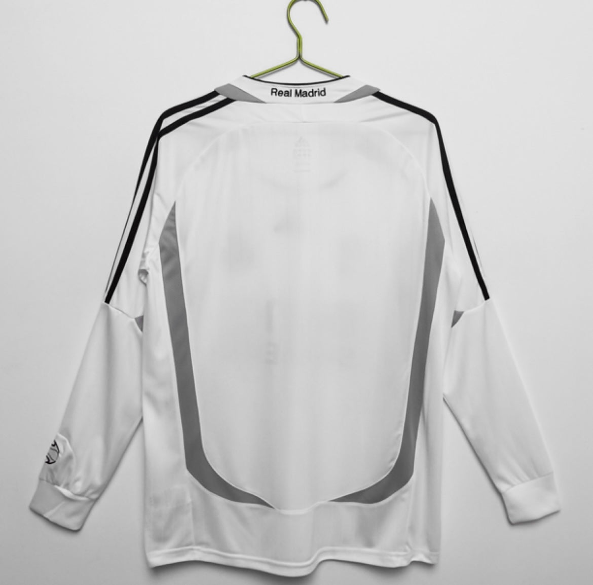 Maillot Rétro Real Madrid 2006-07 Domicile Manches Longues