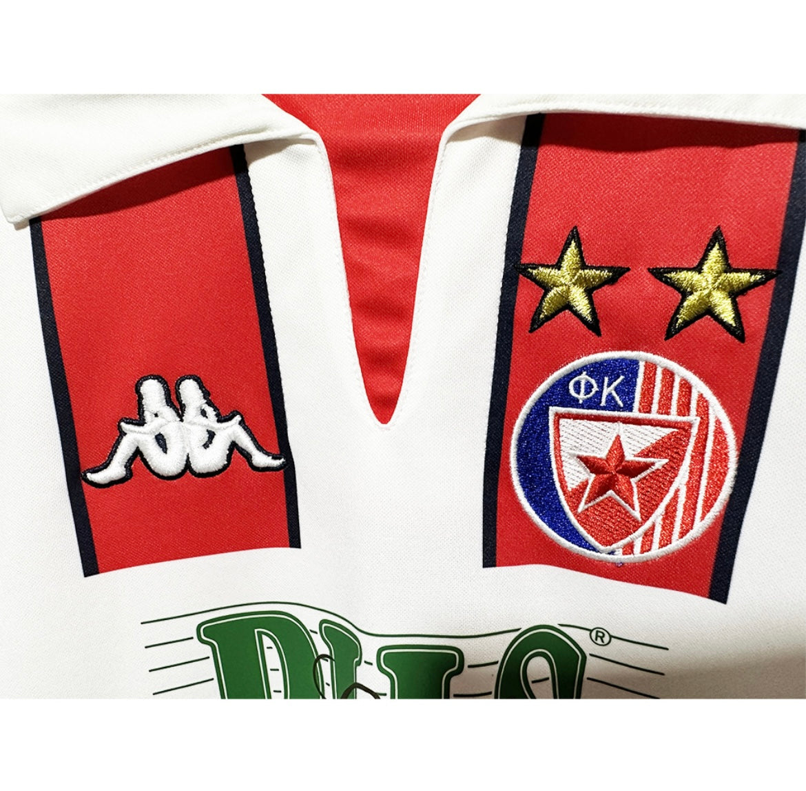 Maillot Rétro Étoile Rouge de Belgrade 1999-00 Domicile