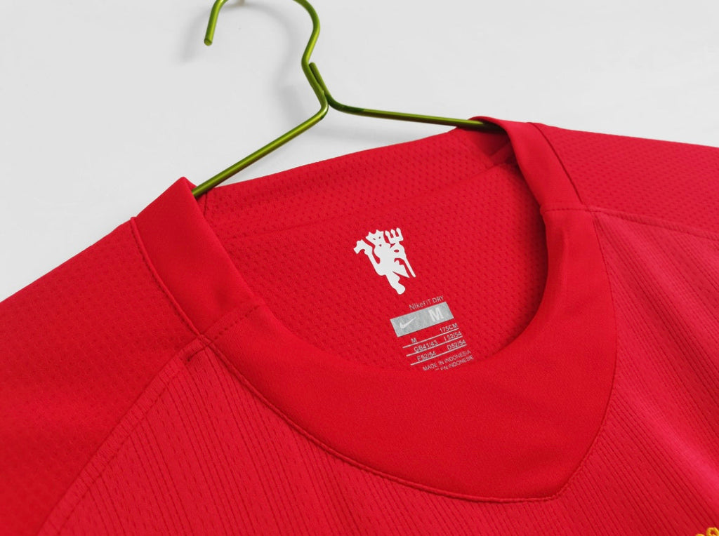 Maillot Rétro Manchester United 2007-08 Domicile