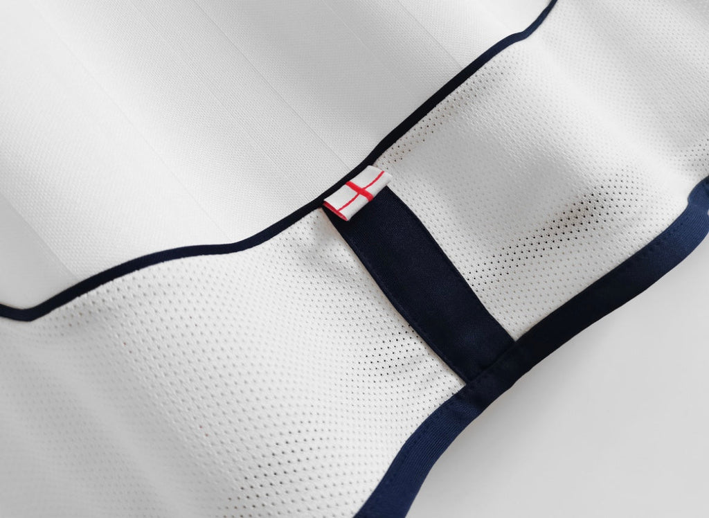 Maillot Rétro Angleterre 2002 Domicile Manches Longues