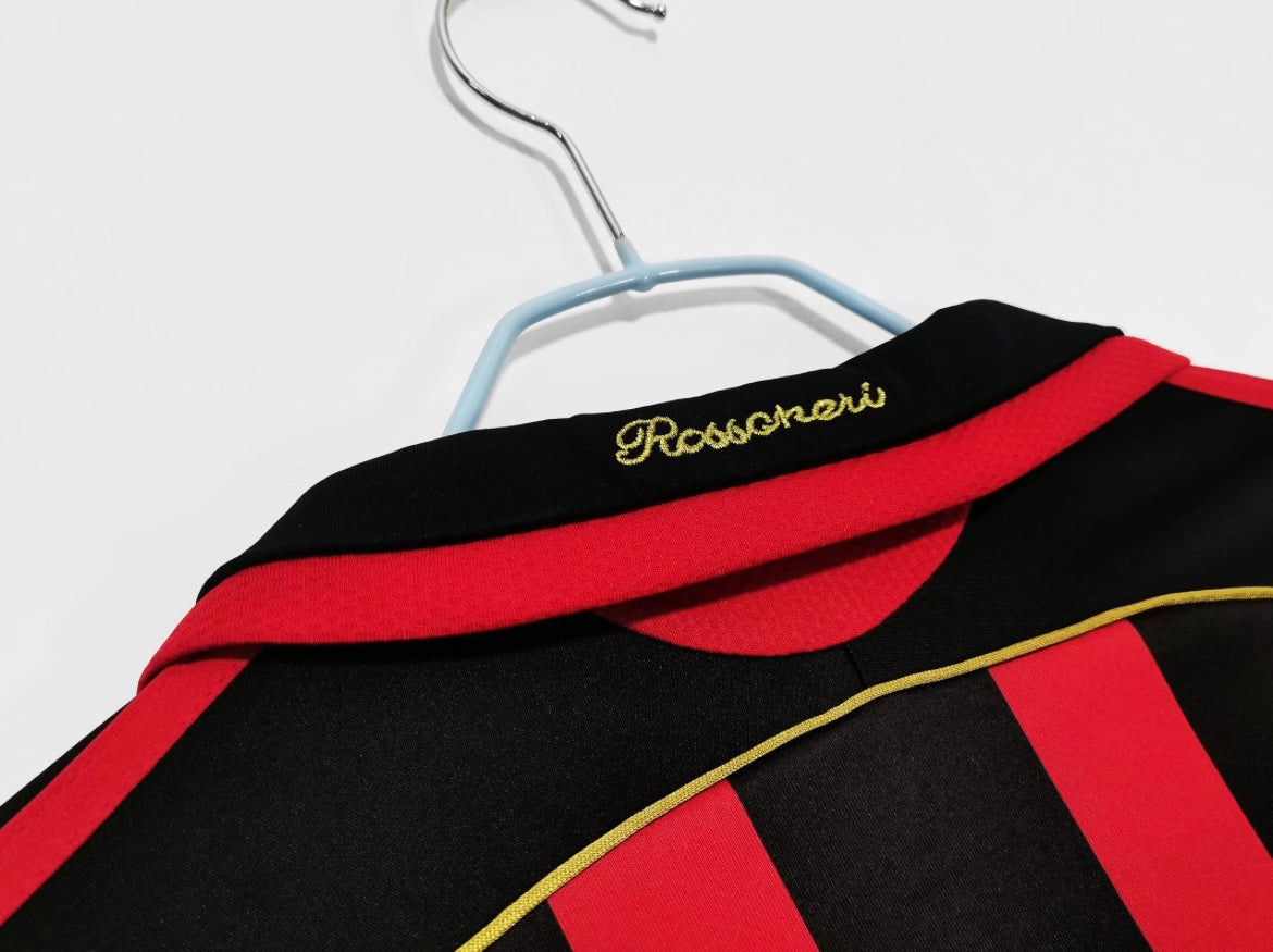 Maillot Rétro AC Milan 2006-07 Domicile Manches Longues