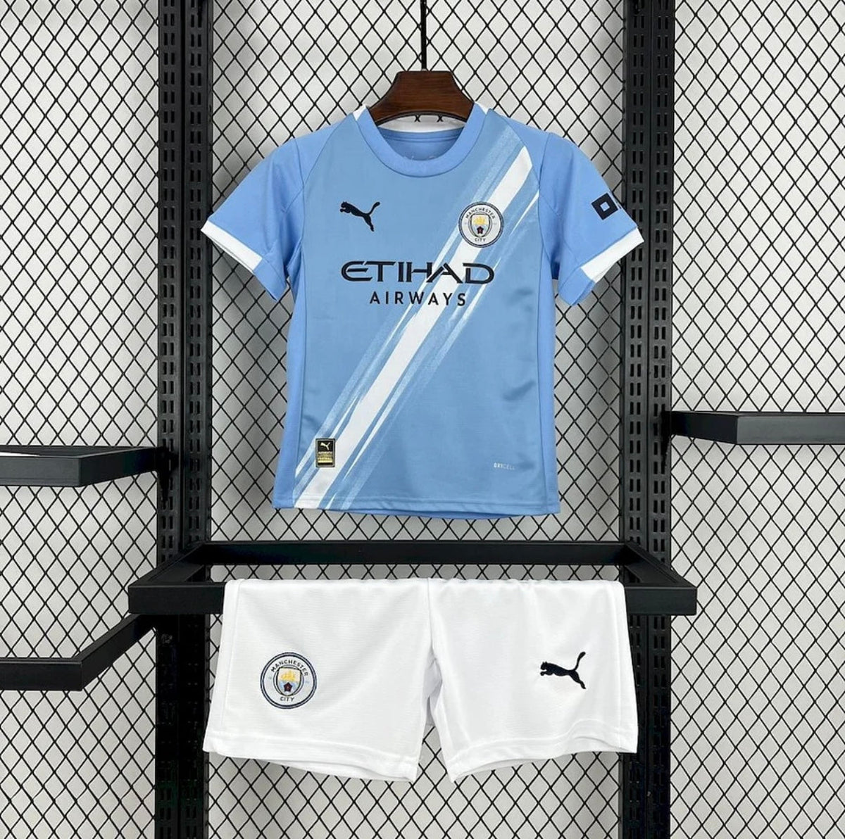 Kit Enfant Manchester City 2025-26 Domicile