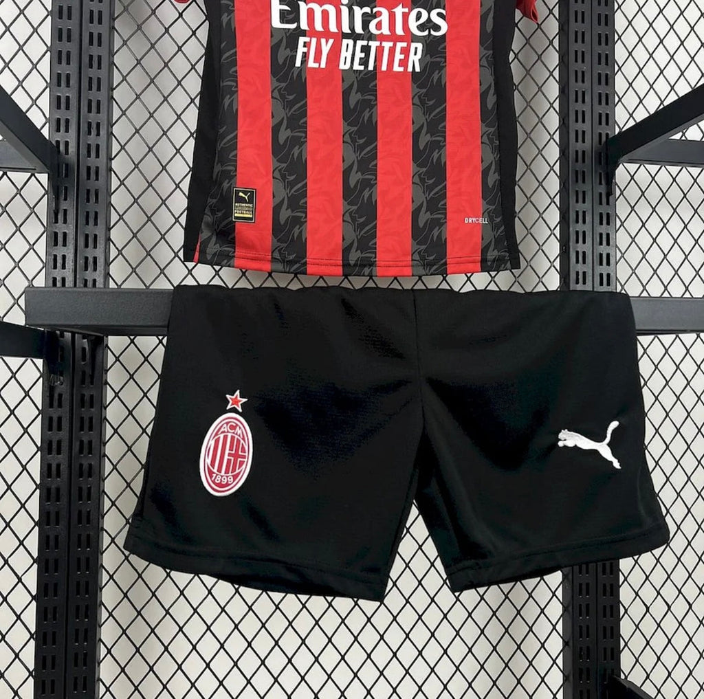Kit Enfant AC Milan 2025-26 Domicile