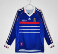 Maillot Rétro France 1998 Domicile Manches Longues
