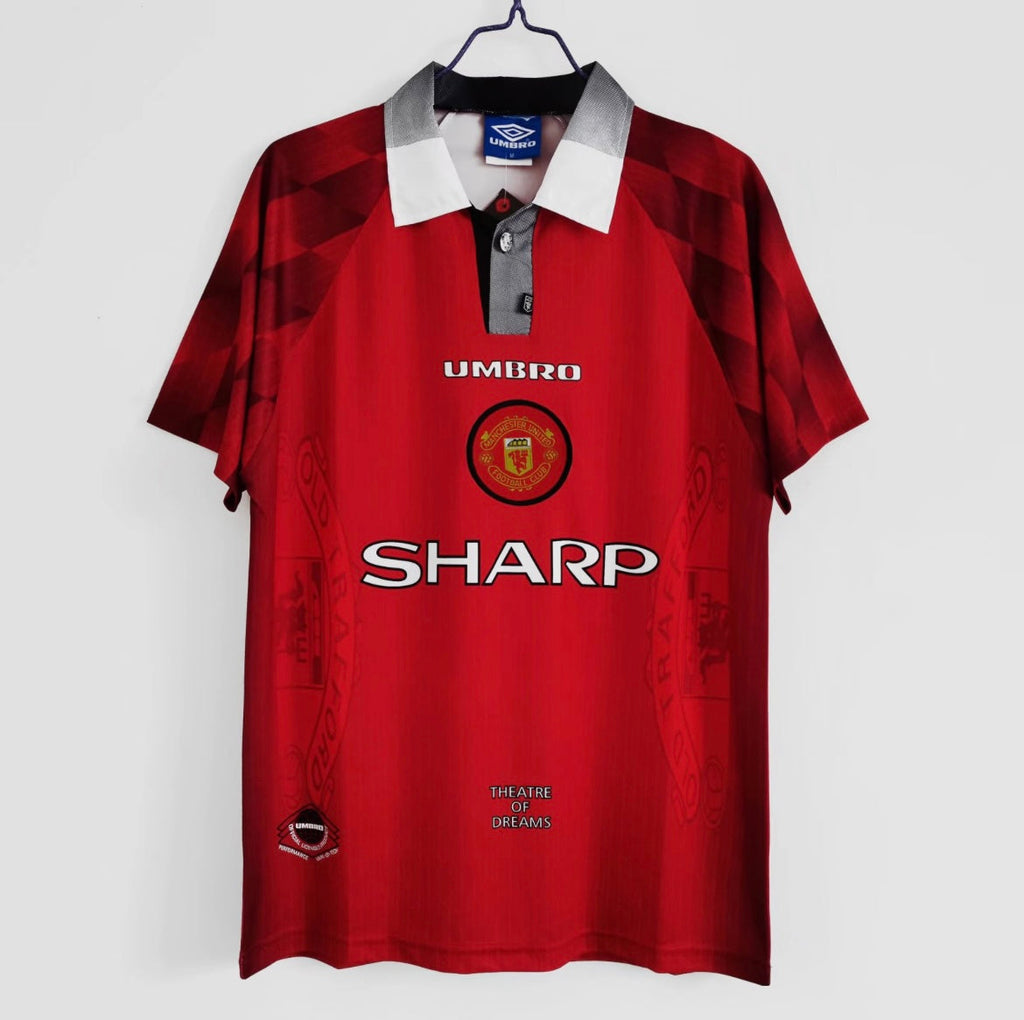 Maillot Rétro Manchester United 1996-97 Domicile