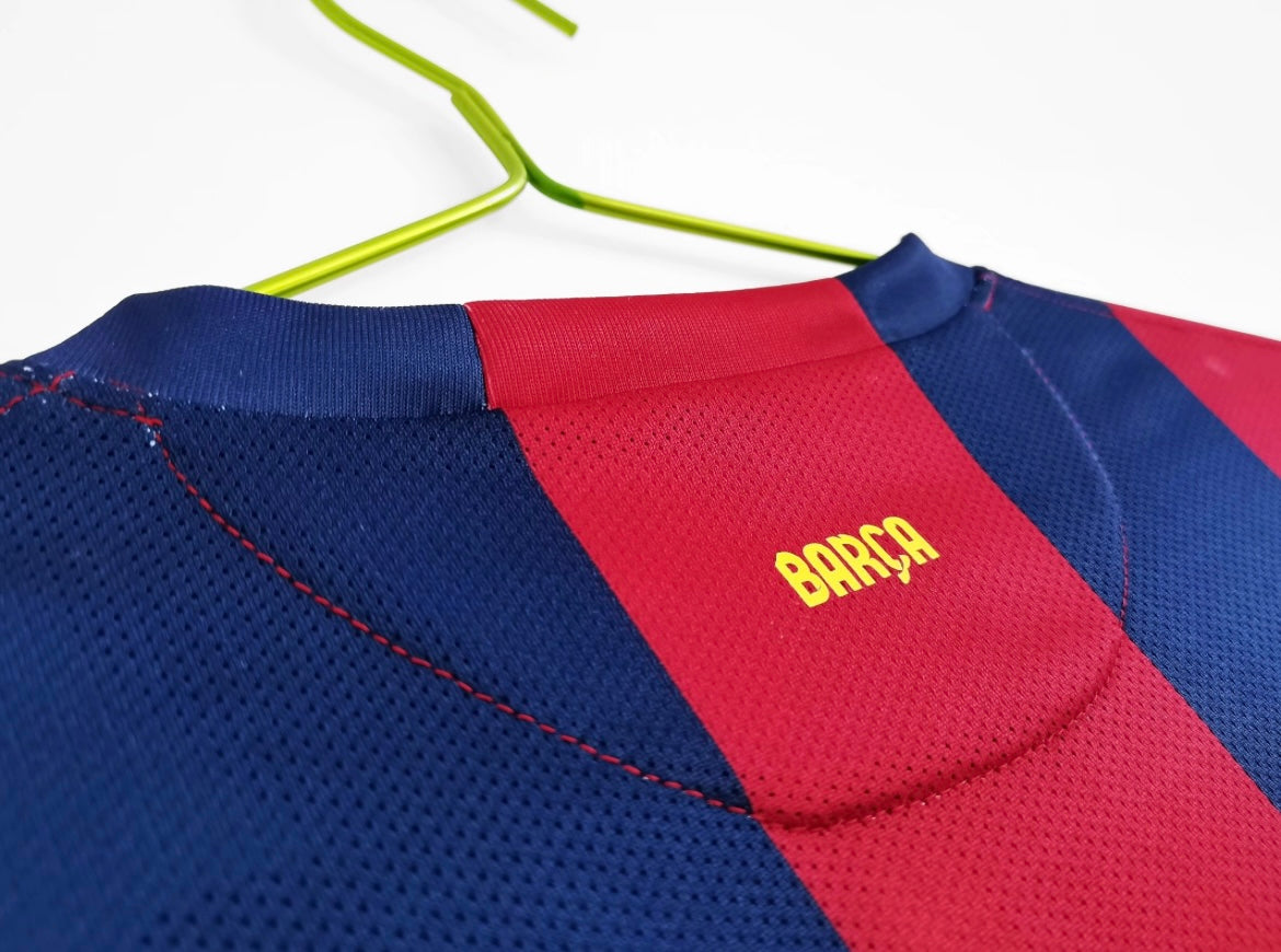 Maillot Rétro FC Barcelone 2014-15 Domicile