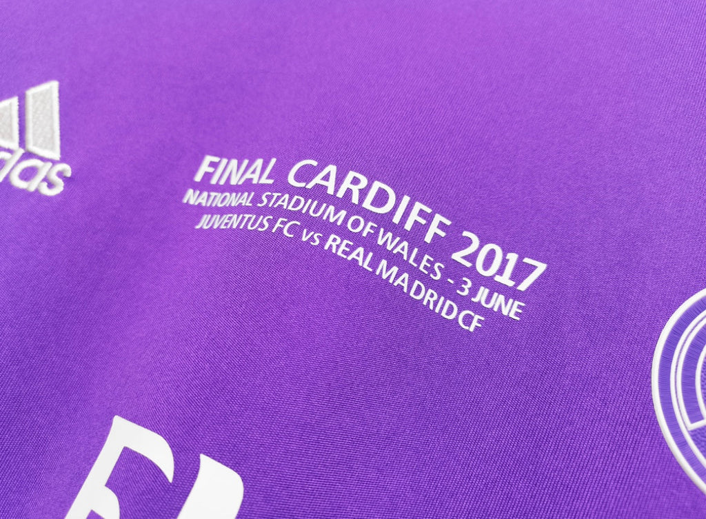 Maillot Rétro Real Madrid 2016-17 Extérieur Manches Longues