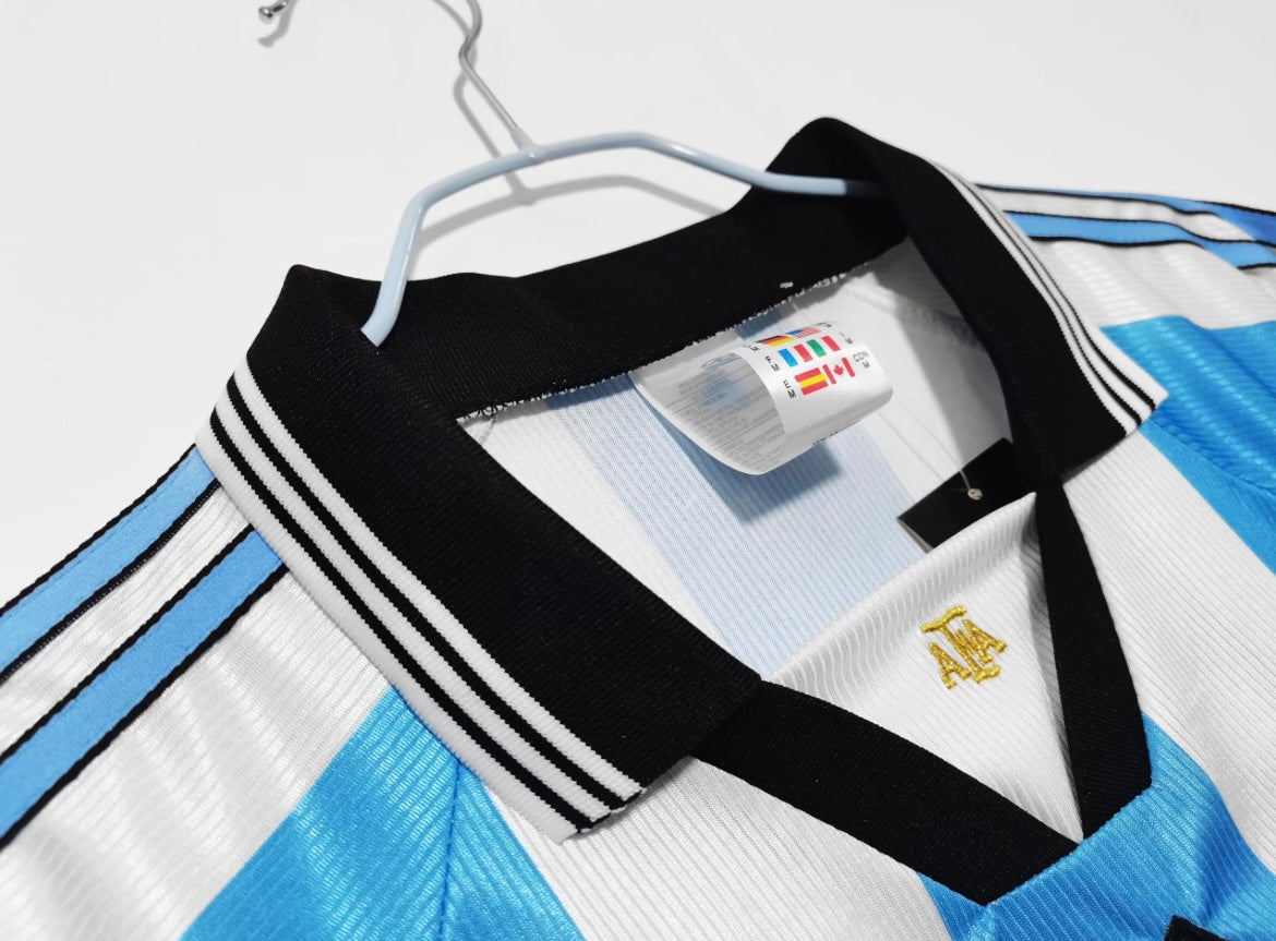 Maillot Rétro Argentine 1998 Domicile