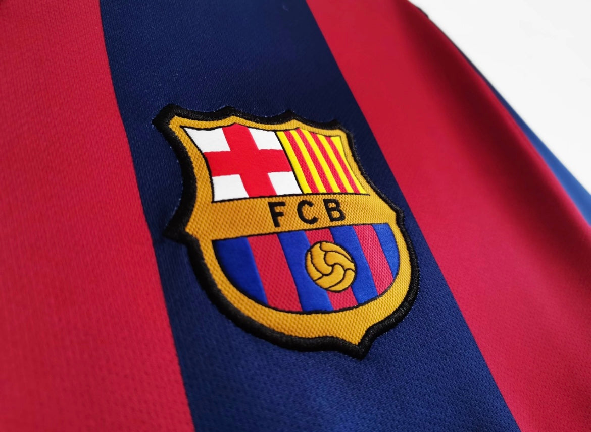 Maillot Rétro FC Barcelone 2014-15 Domicile