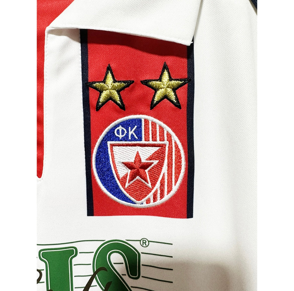 Maillot Rétro Étoile Rouge de Belgrade 1999-00 Domicile Manches Longues