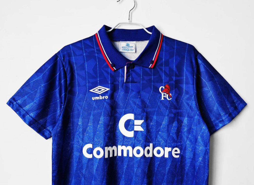 Maillot Rétro Chelsea 1989-90 Domicile